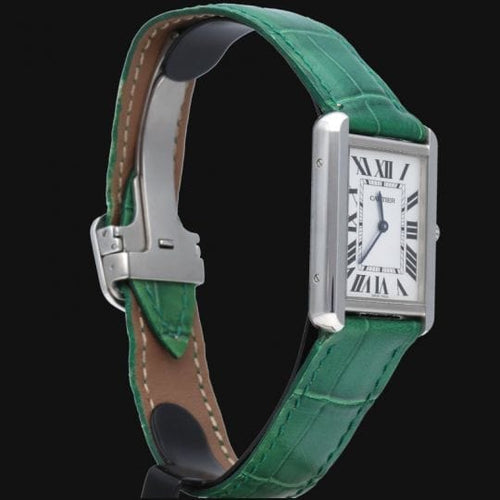 Cartier Tank Solo XL - Montre automatique en acier 58 Facettes MT47485