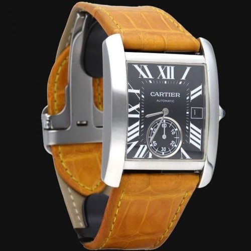 Cartier Tank MC - Montre en acier 58 Facettes MT47474