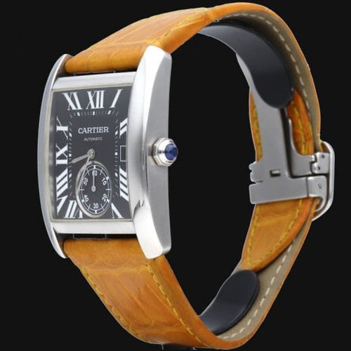 Cartier Tank MC - Montre en acier 58 Facettes MT47474