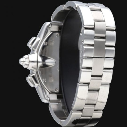 Cartier Roadster - Montre chronographe en acier 58 Facettes MT47475