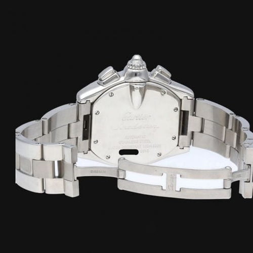 Cartier Roadster - Montre chronographe en acier 58 Facettes MT47475