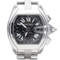 Cartier Roadster - Montre chronographe en acier 58 Facettes MT47476
