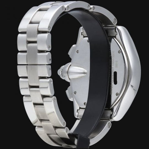 Cartier Roadster - Montre chronographe en acier 58 Facettes MT47476
