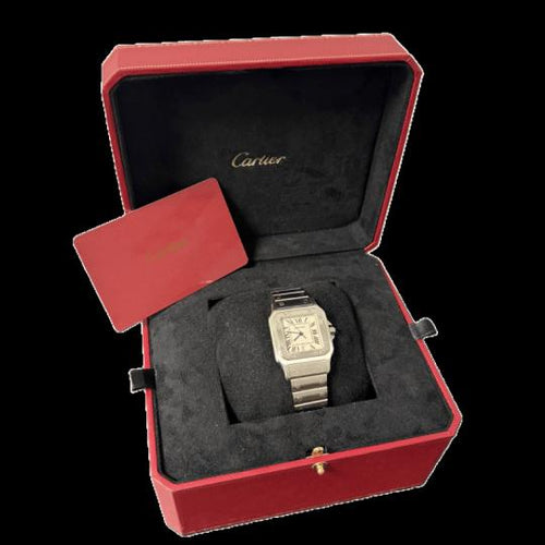 Cartier Santos Galbée - Montre en acier 58 Facettes MT47607