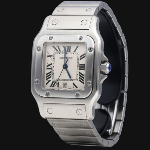 Cartier Santos Galbée - Montre en acier 58 Facettes MT47607