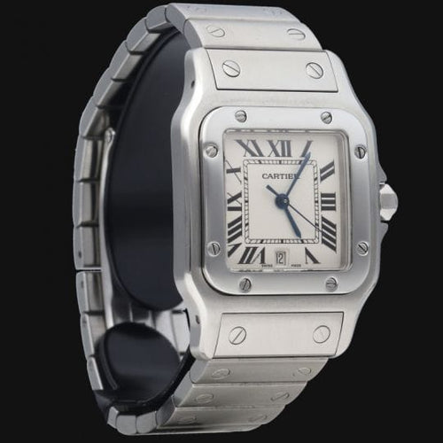 Cartier Santos Galbée - Montre en acier 58 Facettes MT47607