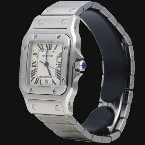 Cartier Santos Galbée - Montre en acier 58 Facettes MT47607