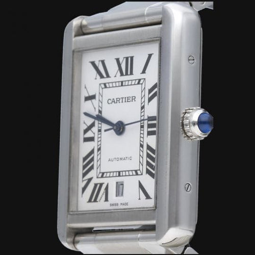 Cartier Tank Solo XL - Montre en acier 58 Facettes MT47610