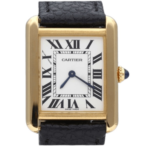 Cartier Tank Solo - Montre femme en or jaune et acier 58 Facettes MT47618