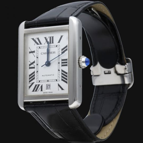 Cartier Tank Solo XL - Montre en acier 58 Facettes MT47614