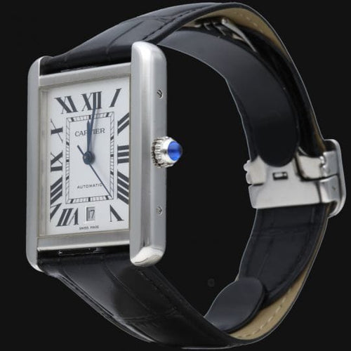 Cartier Tank Solo XL - Montre en acier 58 Facettes MT47614
