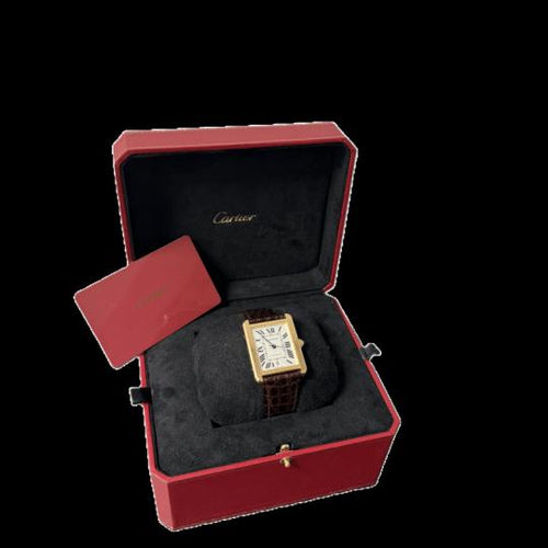 Cartier Tank Solo XL - Montre en or rose 58 Facettes MT47651