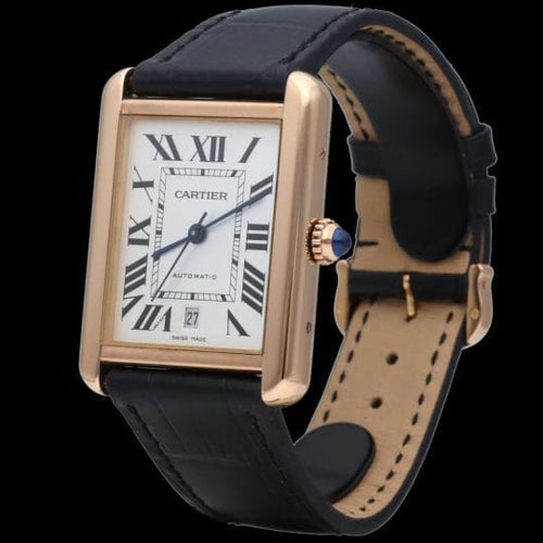 Cartier Tank Solo XL - Montre en or rose 58 Facettes MT47651