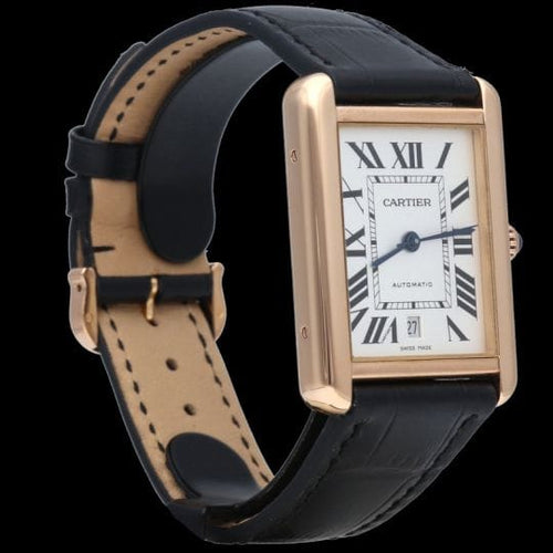 Cartier Tank Solo XL - Montre en or rose 58 Facettes MT47651