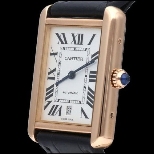 Cartier Tank Solo XL - Montre en or rose 58 Facettes MT47651