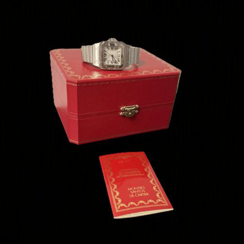 Cartier Santos Galbée XL - Montre en acier 58 Facettes MT47654