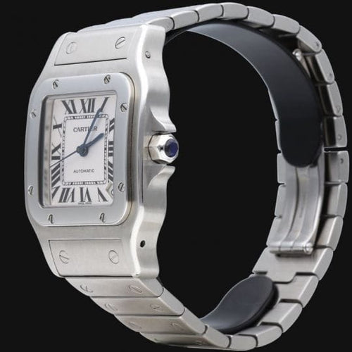 Cartier Santos Galbée XL - Montre en acier 58 Facettes MT47654