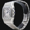 Cartier Santos Galbée XL - Montre en acier 58 Facettes MT47654