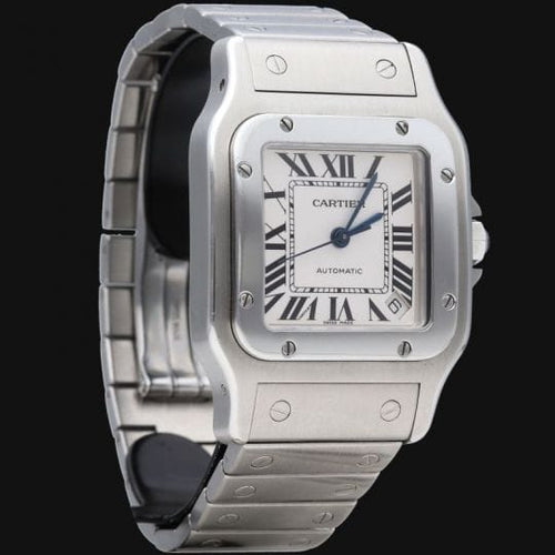 Cartier Santos Galbée XL - Montre en acier 58 Facettes MT47654