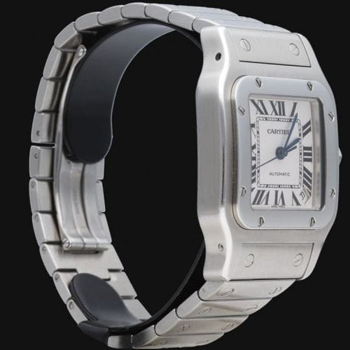 Cartier Santos Galbée XL - Montre en acier 58 Facettes MT47654