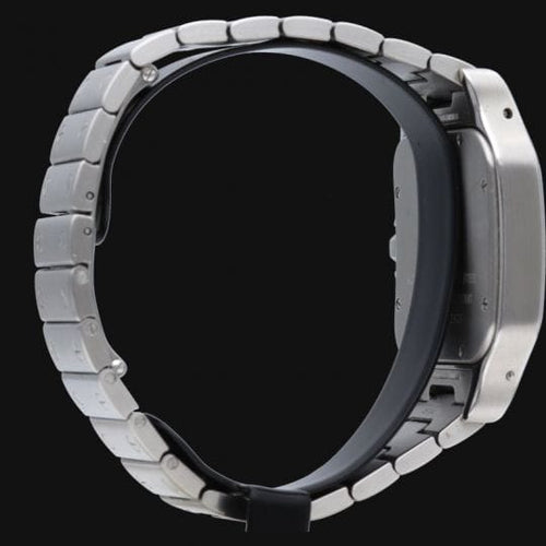 Cartier Santos Galbée XL - Montre en acier 58 Facettes MT47654