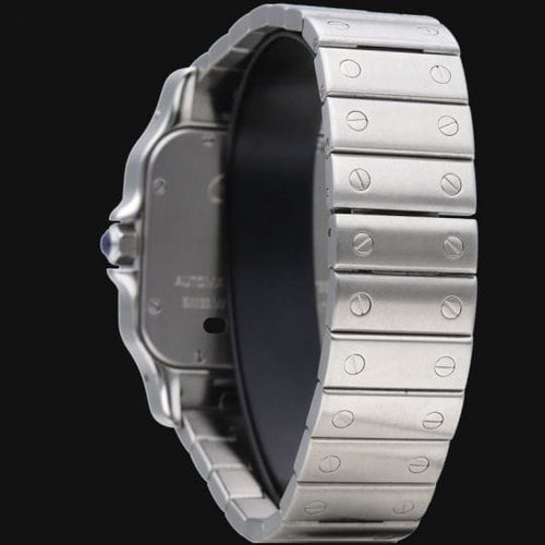 Cartier Santos Galbée XL - Montre en acier 58 Facettes MT47654