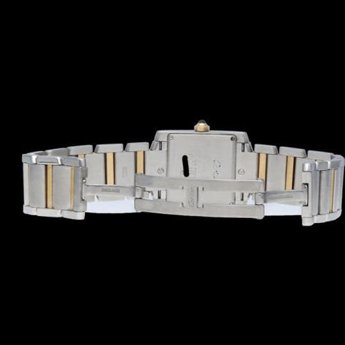 Cartier Tank Française - Montre en or jaune et acier 58 Facettes MT47629