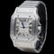 Cartier Santos Galbée XL - Montre en acier 58 Facettes MT47634