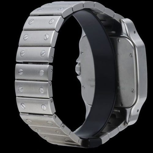 Cartier Santos Galbée XL - Montre en acier 58 Facettes MT47634