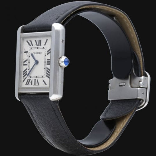Cartier Tank Solo - Montre en acier 58 Facettes MT47635
