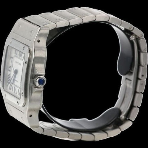 Cartier Santos Galbée XL - Montre en acier 58 Facettes MT47637