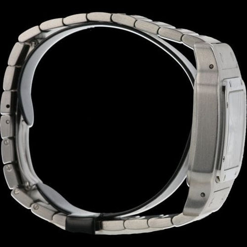 Cartier Santos Galbée XL - Montre en acier 58 Facettes MT47637