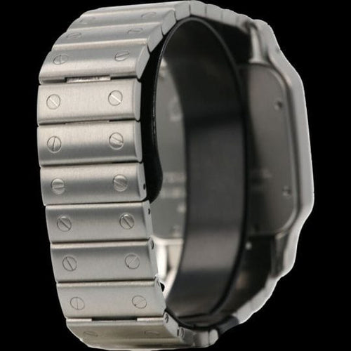 Cartier Santos Galbée XL - Montre en acier 58 Facettes MT47637