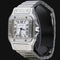 Cartier Santos - Montre en acier 58 Facettes MT47639