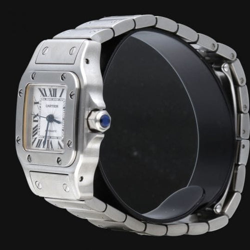 Cartier Santos - Montre en acier 58 Facettes MT47639