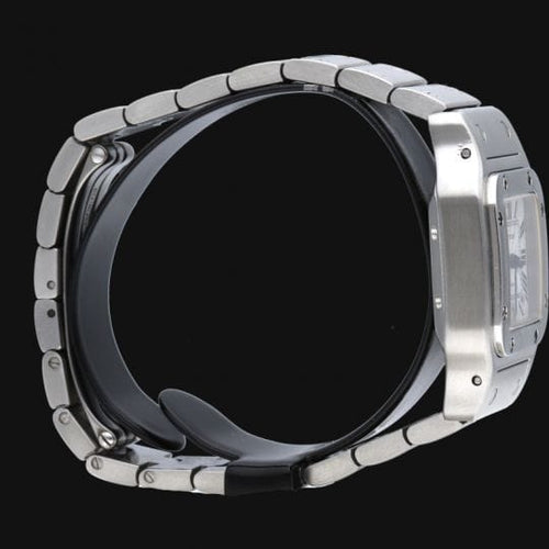 Cartier Santos - Montre en acier 58 Facettes MT47639