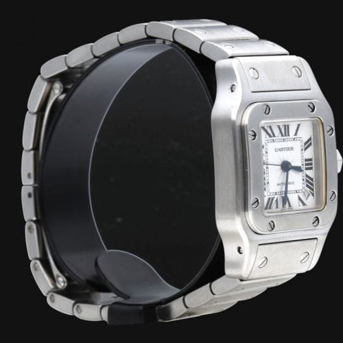 Cartier Santos - Montre en acier 58 Facettes MT47639