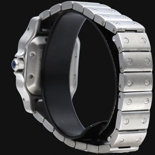 Cartier Santos - Montre en acier 58 Facettes MT47639