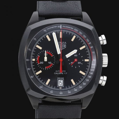 TAG Heuer Monza - Montre chronographe automatique en titane 58 Facettes MT47563