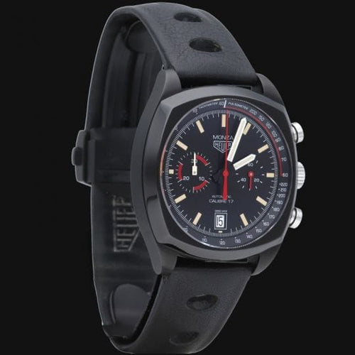 TAG Heuer Monza - Montre chronographe automatique en titane 58 Facettes MT47563