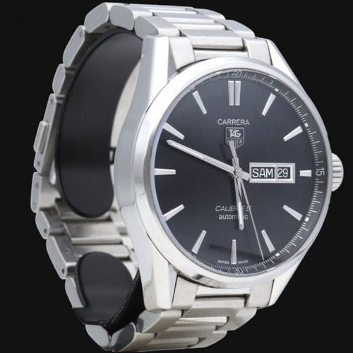 TAG Heuer Carrera Calibre 5 - Montre en acier 58 Facettes MT47569