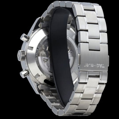 TAG Heuer Carrera - Montre Calibre 16 Chronograph en acier 58 Facettes MT47416