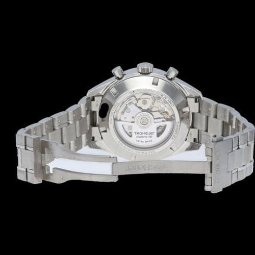 TAG Heuer Carrera - Montre Calibre 16 Chronograph en acier 58 Facettes MT47416