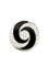 52 Bvlgari Optical - Bague en or blanc, acier, onyx et diamants 58 Facettes BVLGARI BG