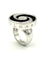 52 Bvlgari Optical - Bague en or blanc, acier, onyx et diamants 58 Facettes BVLGARI BG