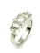 58 Art déco - Bague en platine et diamants 58 Facettes ANTIC BG