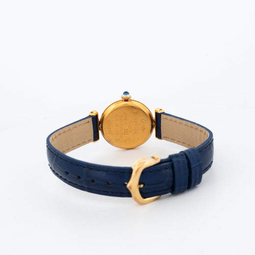 Cartier Must Colisée - Montre en vermeil cadran romain ivoire 58 Facettes 351
