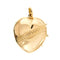 Pendentif porte-photo cœur ouvrant en or 18 kt 58 Facettes 38391
