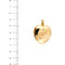 Pendentif porte-photo cœur ouvrant en or 18 kt 58 Facettes 38391