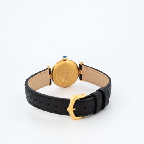 Cartier Must Vendôme - Montre SM en vermeil cadran ivoire Breguet 58 Facettes 421